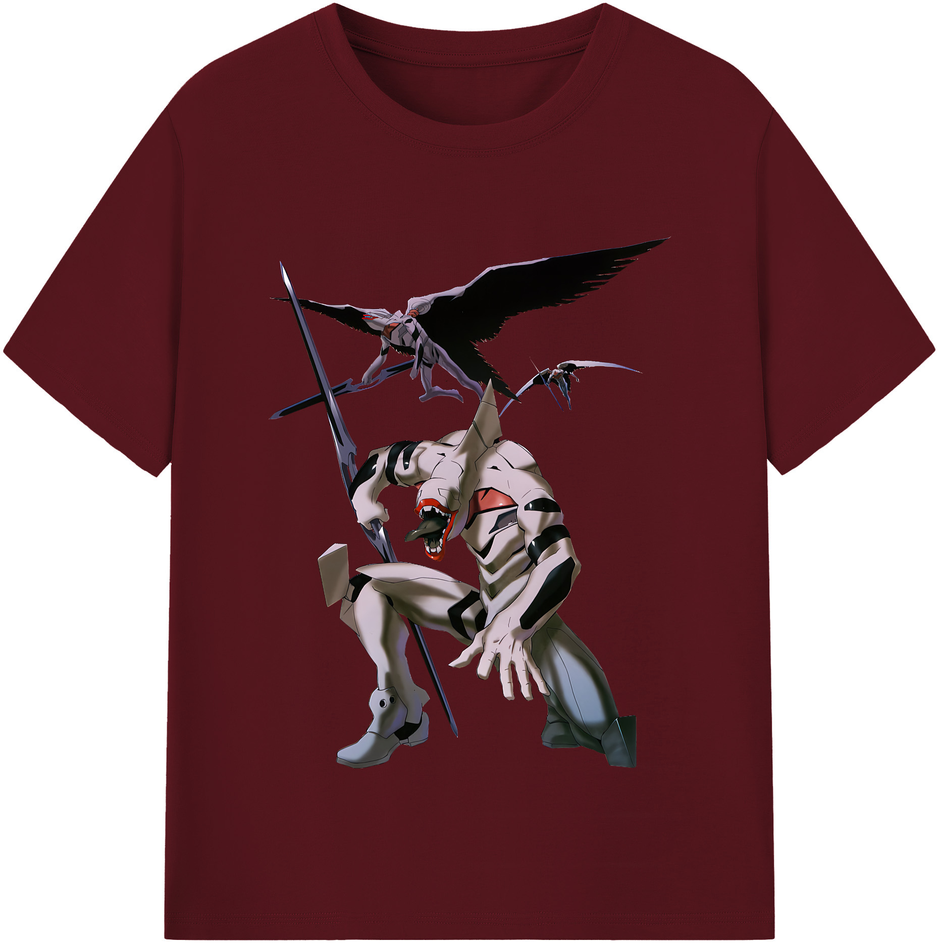 （画像用） EVA 新世紀エヴァンゲリオン 綿100％半袖Tシャツ（フロントプリント）